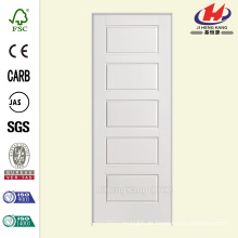 28 in. X 80 in. Solidoor Riverside Glatte 5-Panel Gleiche Solid Core Primed Composite Single Prewing Innentür